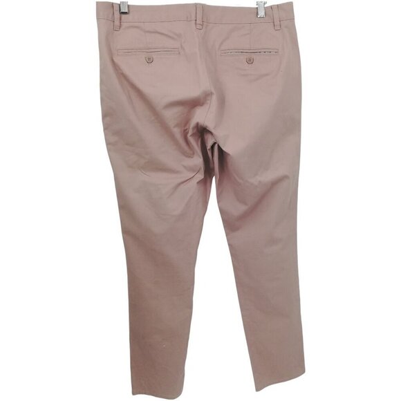 Bonobos Tailored Fit Straight Leg Chino Pants Size 35 x 32 Cotton Soft Pink - Picture 6 of 10